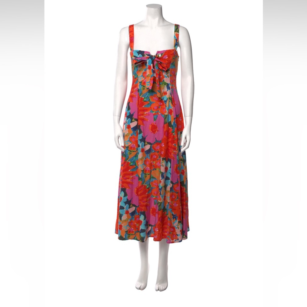 Mara Hoffman Floral Midi Dress